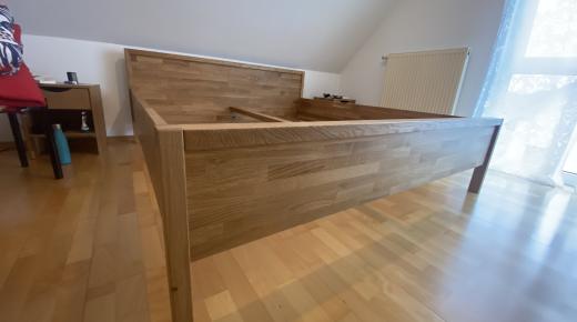 Bettrahmen ohne Schrauben